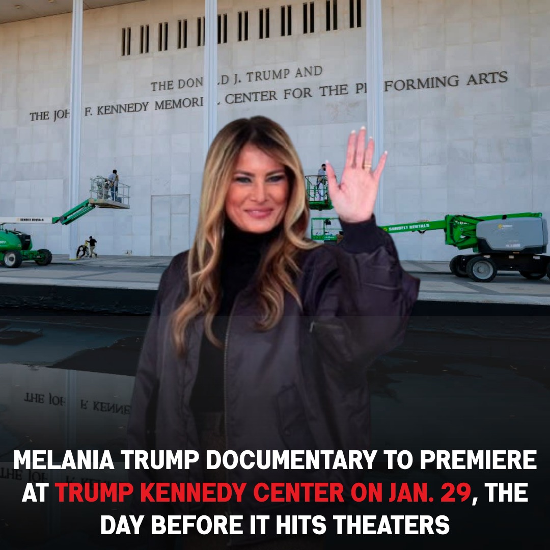 Debut of Melania Film Takes Place at Recently Renamed Trump Kennedy Center