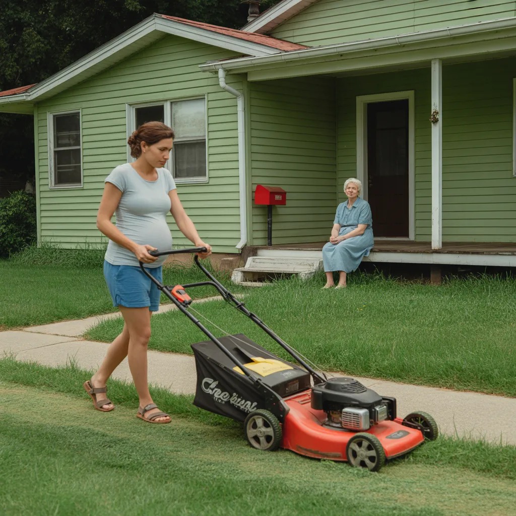 I Helped My 82-Year-Old Neighbor With Her Lawn The Next Morning, the Sheriff Knocked on My Door With a Chilling Request