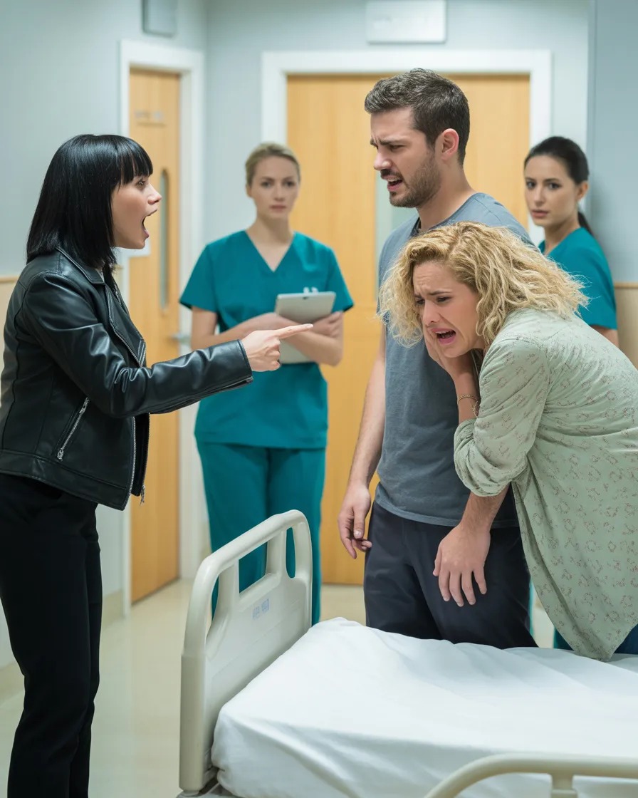 While I was in labor, my sister-in-law burst into the delivery room screaming that the baby wasn’t her brother’s.