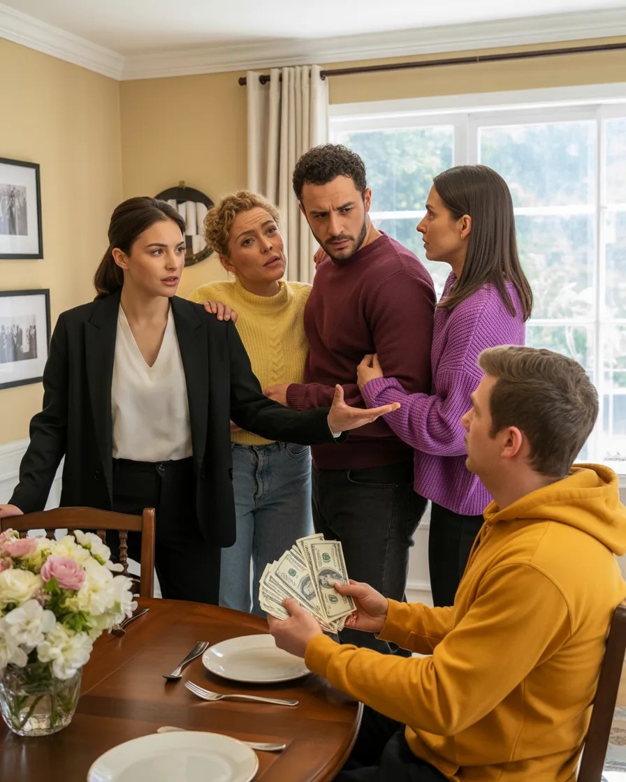 Sunday lunch, my dad demanded, “You owe us $180,000 for your brother’s arm, so you’ll be paying $3,500 a month.” My mom added,